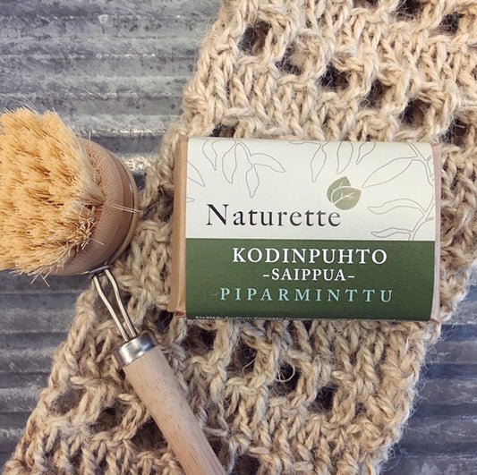Naturette Kodinpuhto siivoussaippua piparminttu, vegaaninen tuote
