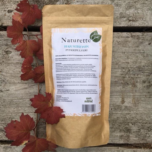 Naturette Pyykkipulveri hajusteeton, vegaaninen tuote