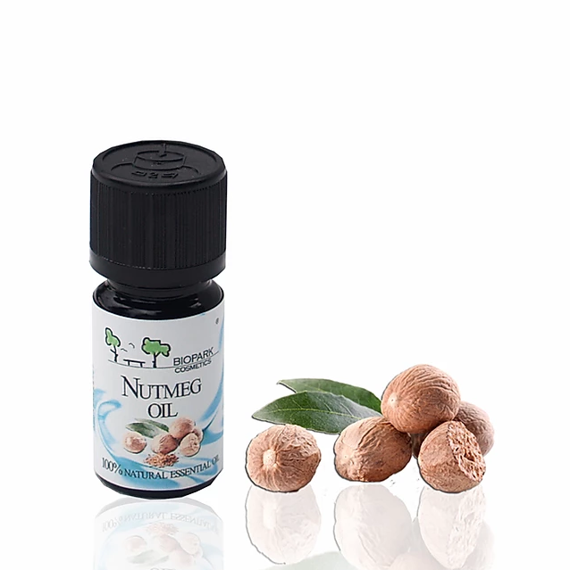Biopark Cosmetics Muskottipähkinä eteerinen öljy (Nut Meg) 5ml, vegaaninen tuote