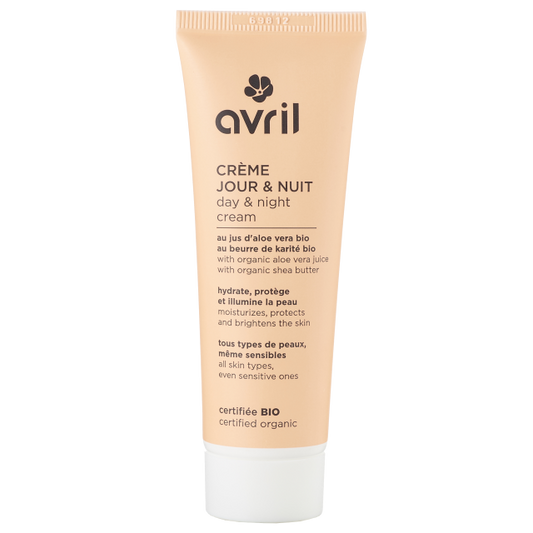 Avril organic päivä- ja yövoide 50ml, vegaaninen tuote