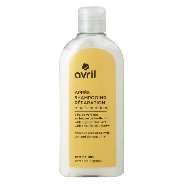 Avril organic hoitoaine kuiville ja vaurioituneille hiuksille 200ml, vegaaninen tuote