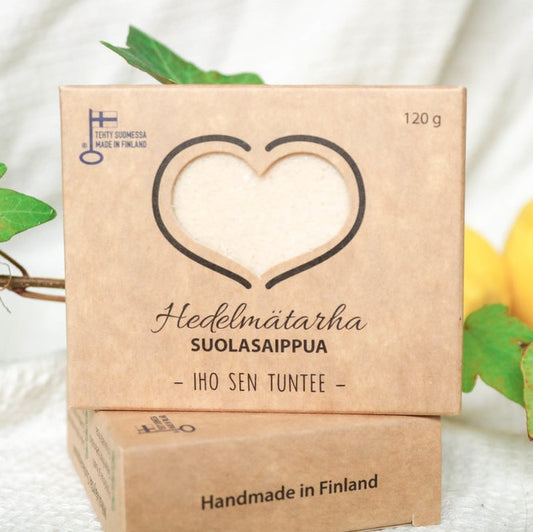 Carita Cosmetiikka Hedelmätarha suolasaippua, vegaaninen tuote - Pieni punainen tupa