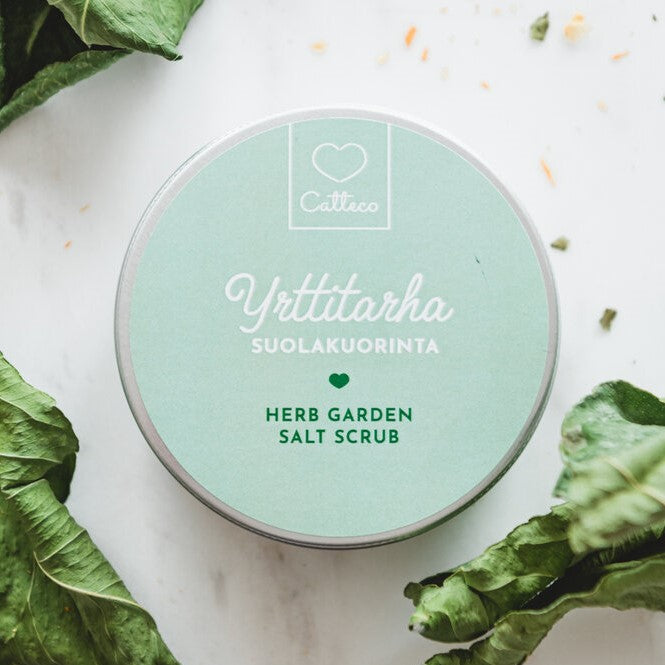 Catteco Yrttitarha suolakuorinta, vegaaninen tuote