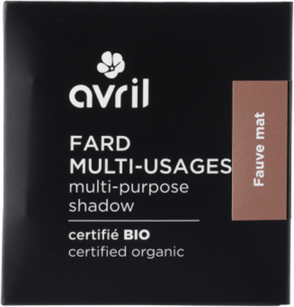 Avril organic luomiväri Fauve mat -täyttöpakkaus, vegaaninen tuote