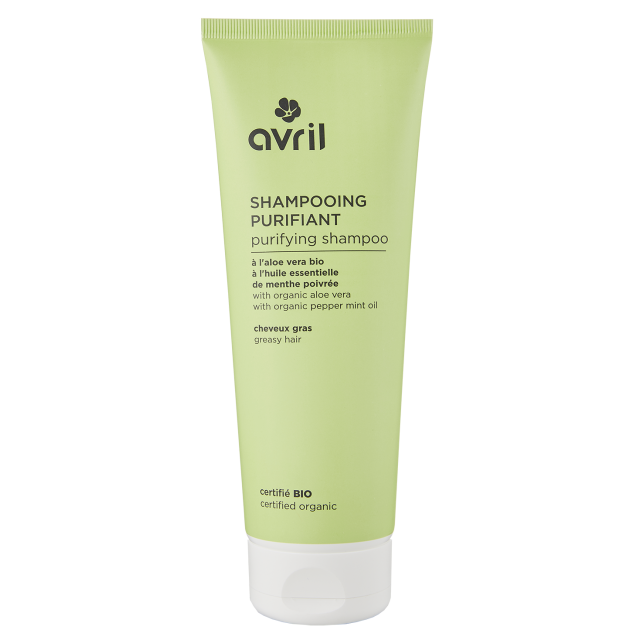 Avril organic shampoo rasvoittuville hiuksille 250ml, vegaaninen tuote
